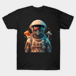 Astronaut with mushrooms T-Shirt